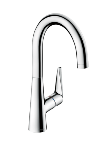 Hansgrohe Talis S 220 køkkenarmatur med svingtud, krom